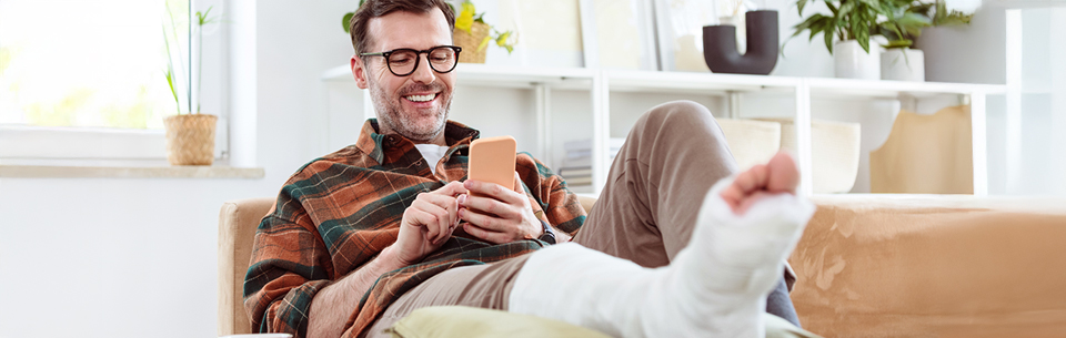 Déclarer une incapacité de travail en toute simplicité, désormais via l'app