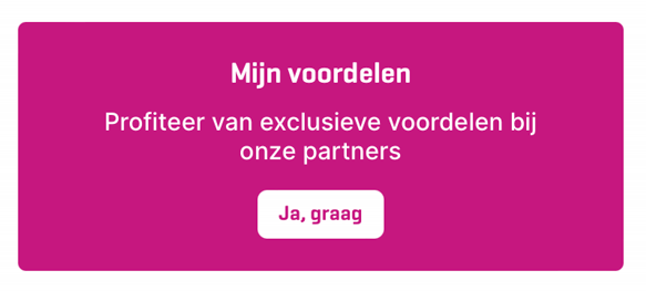 Mijn voordelen
