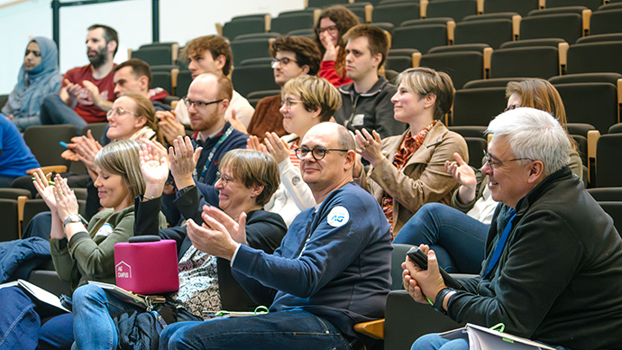 ag colleagues in the audience